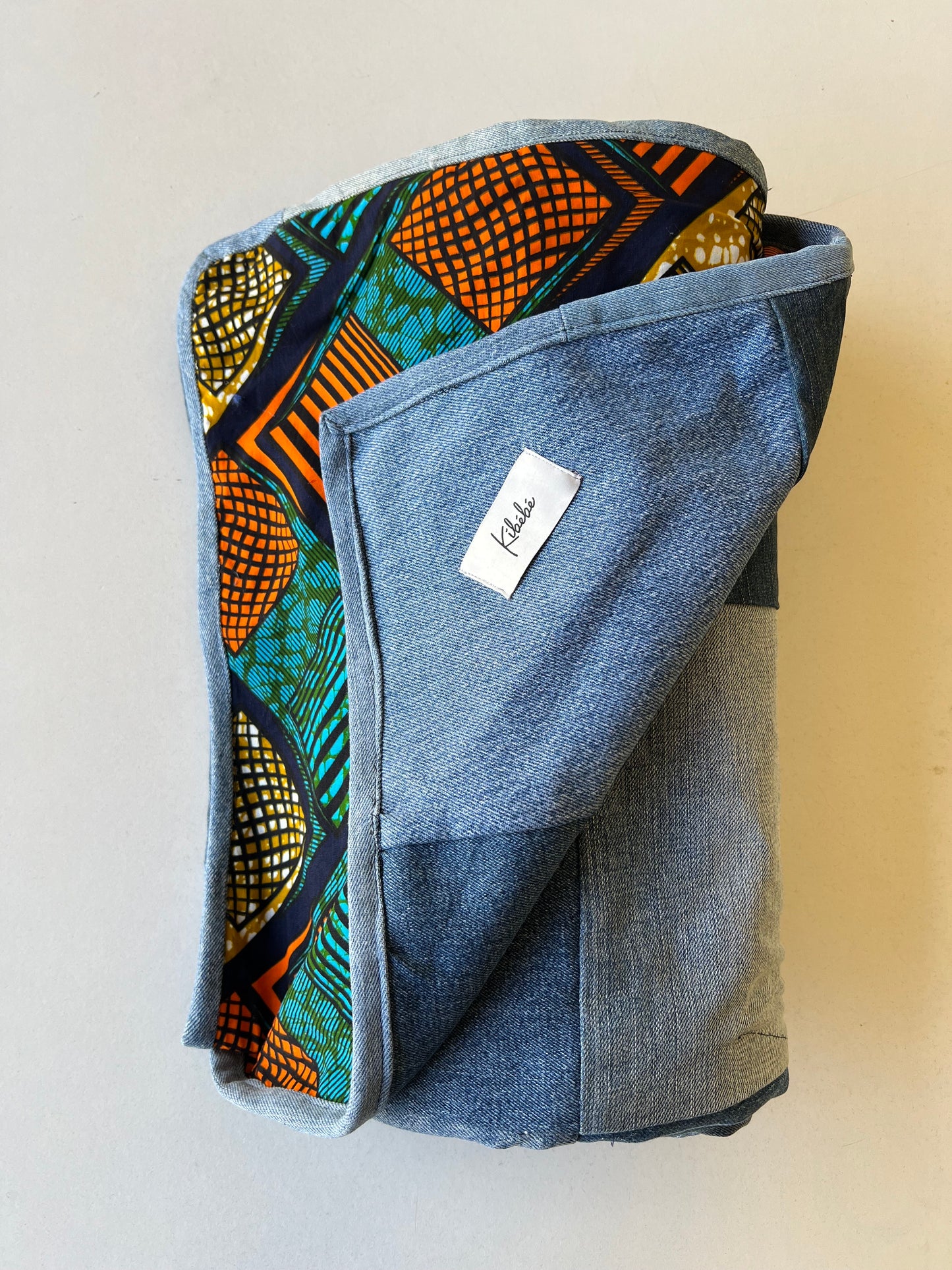 Repurposed Denim Blanket