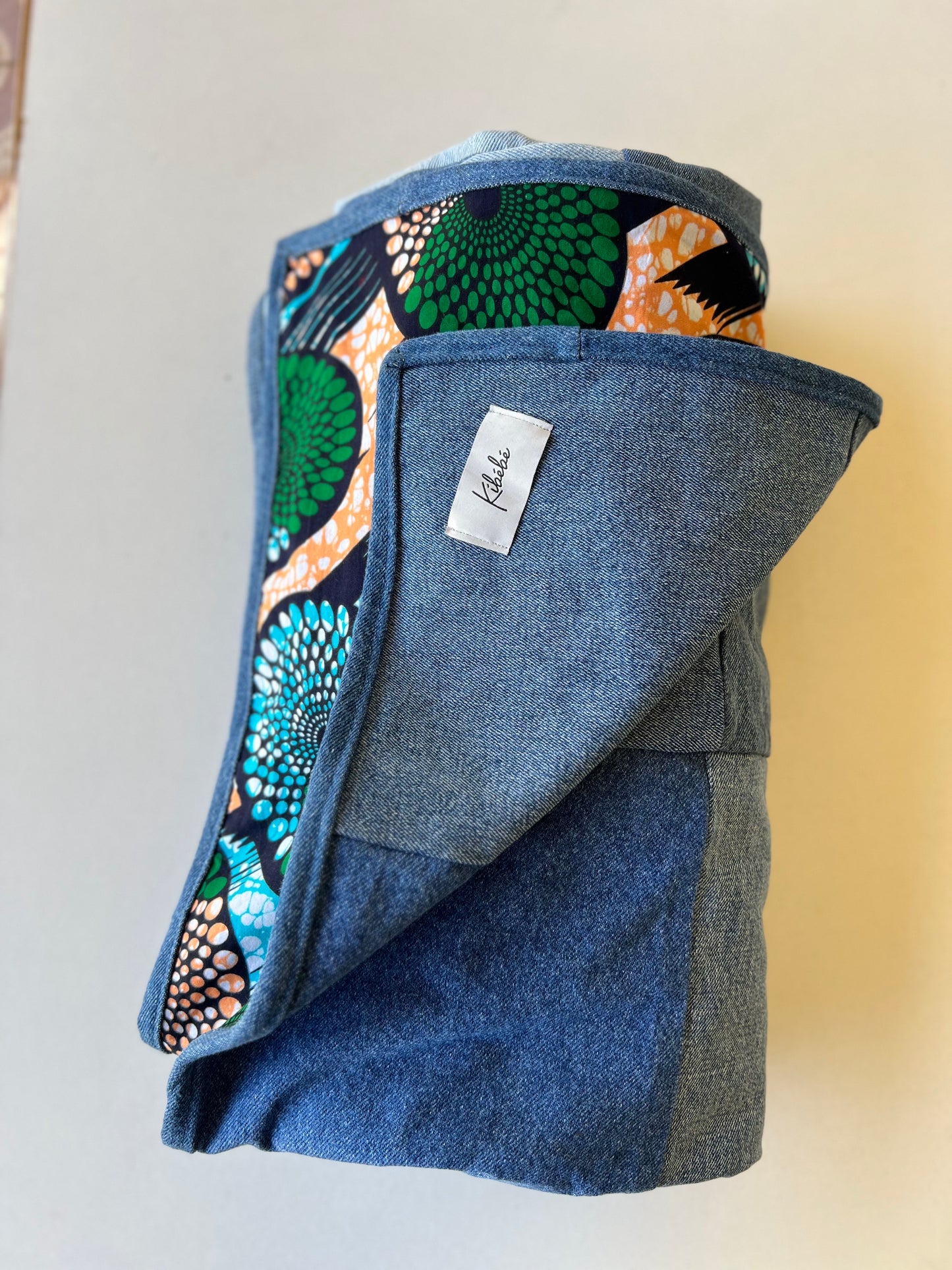 Repurposed Denim Blanket
