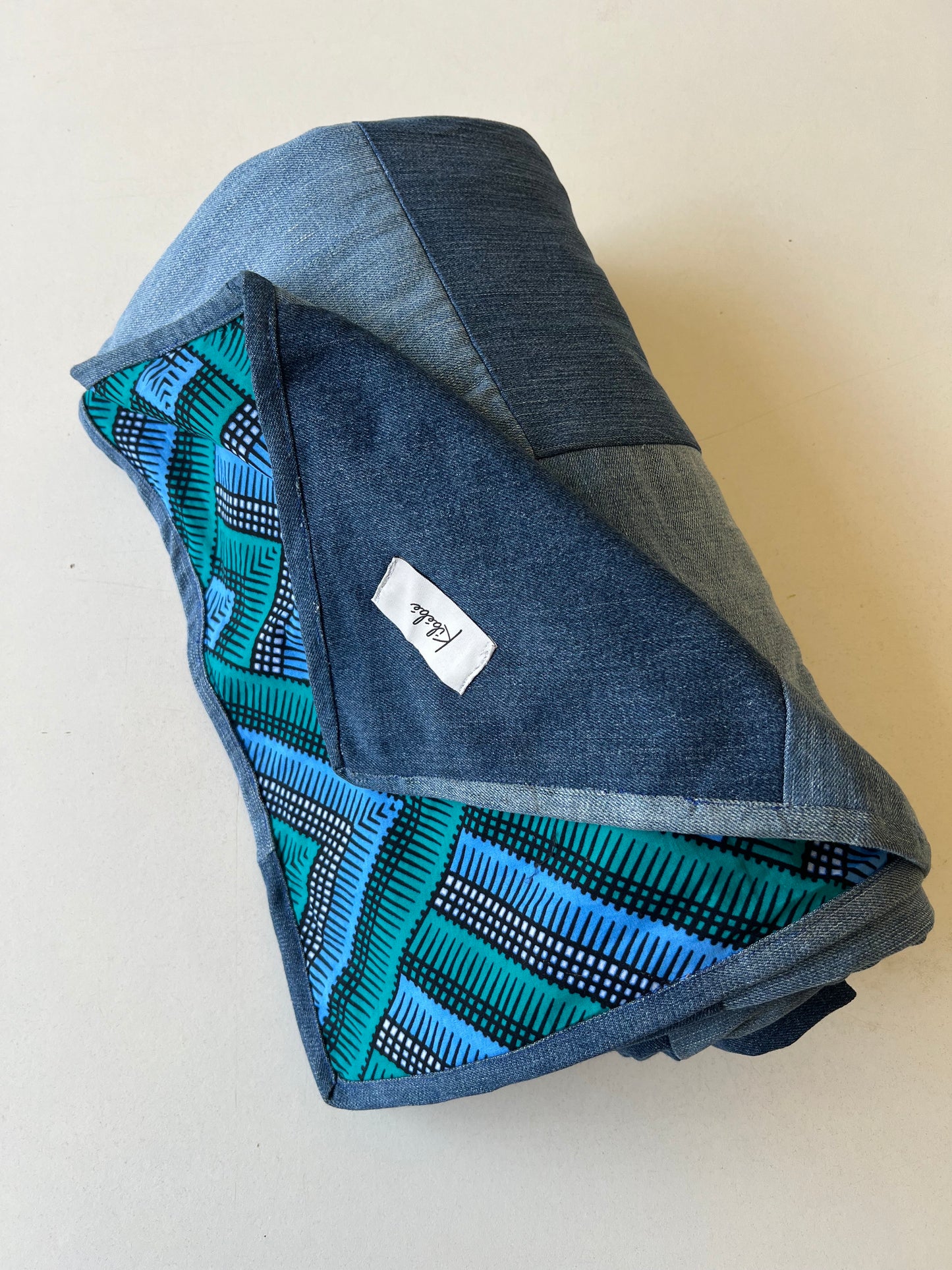 Repurposed Denim Blanket