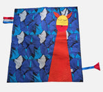 Colorful children's play mat with a giraffe on a textured surface