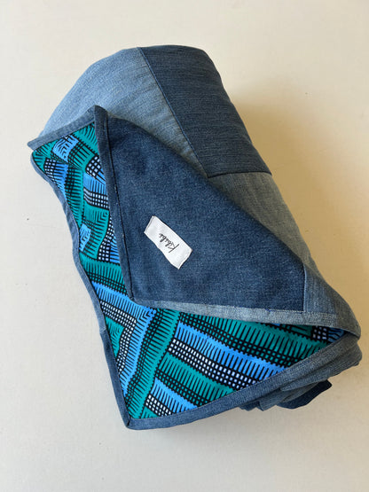 Repurposed Denim Blanket