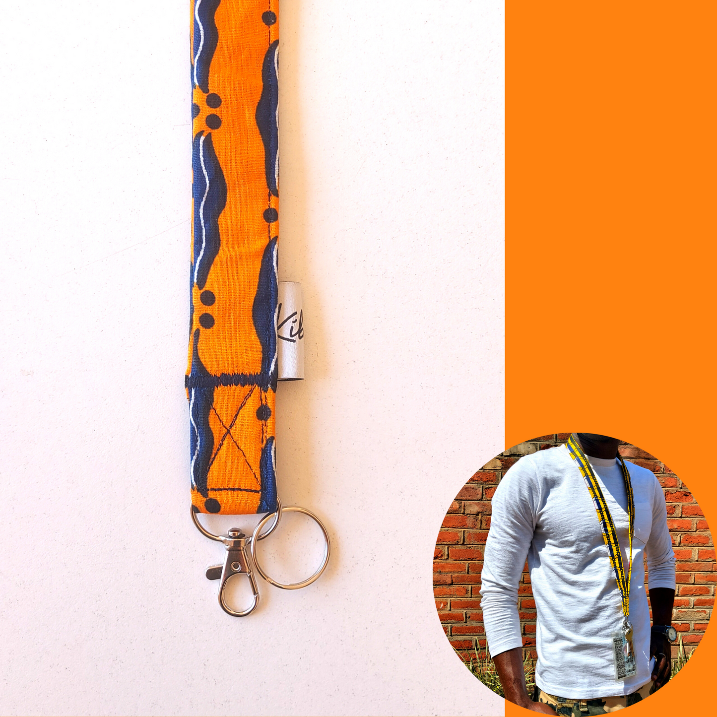 lanyard  CHUNKY ORANGE