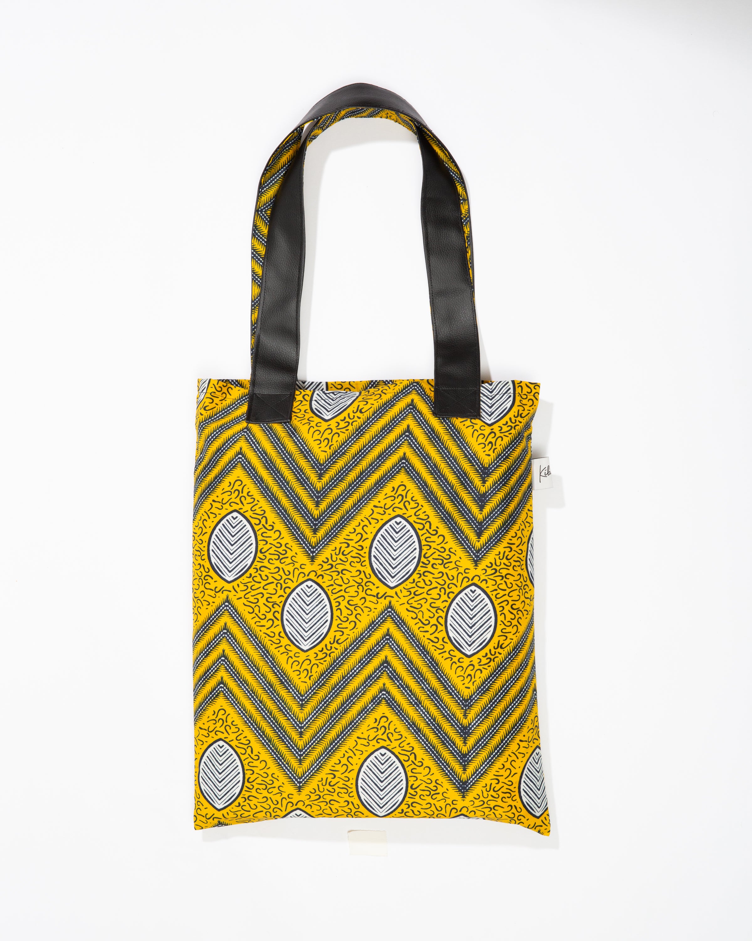 Tise 1 - Silk African Print+Rattan Bag – Theos & Tims